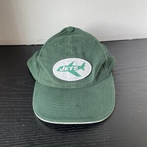 New York Jets Budweiser Sports Cap Adult Stretch Fit Green Hat Logo Patch Cotton